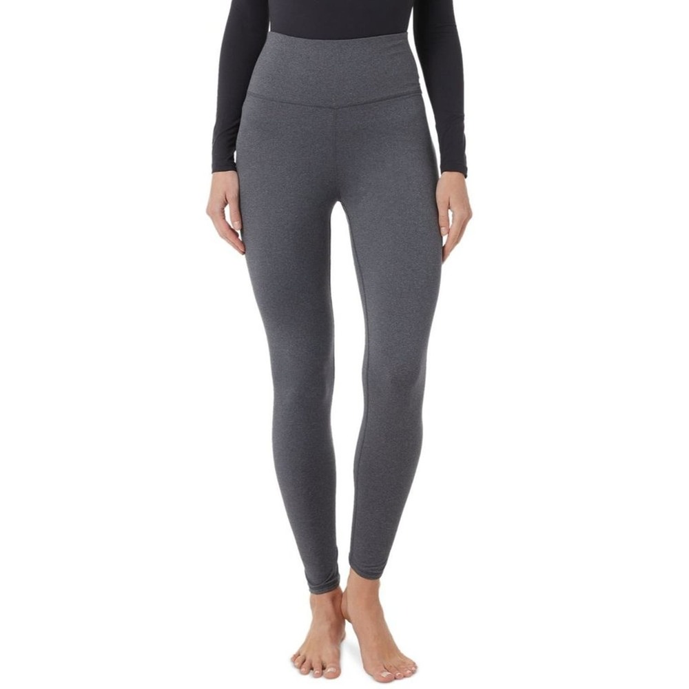32 Degrees Cozy Heat High Waisted Leggings grey, small
